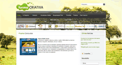 Desktop Screenshot of formacriativa.com.br