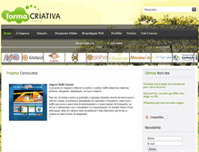 Tablet Screenshot of formacriativa.com.br